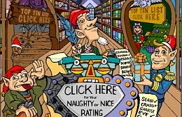 claus.com Naughty or Nice list