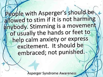 Stimulation for Apspergers